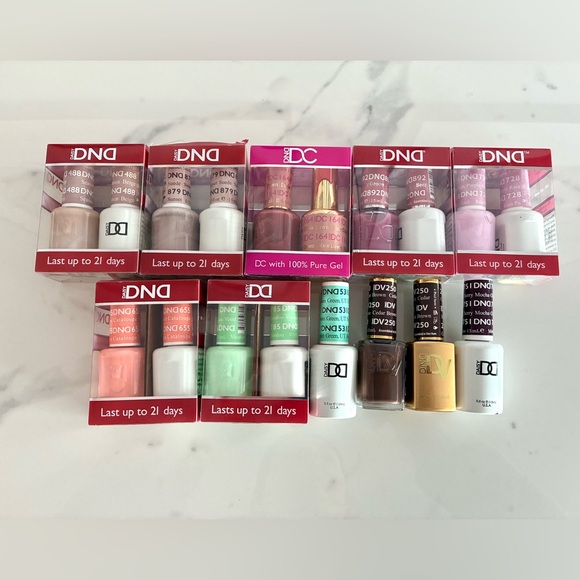 DND Gel Nail Polish Lot of 18 $116 - Picture 2 of 2